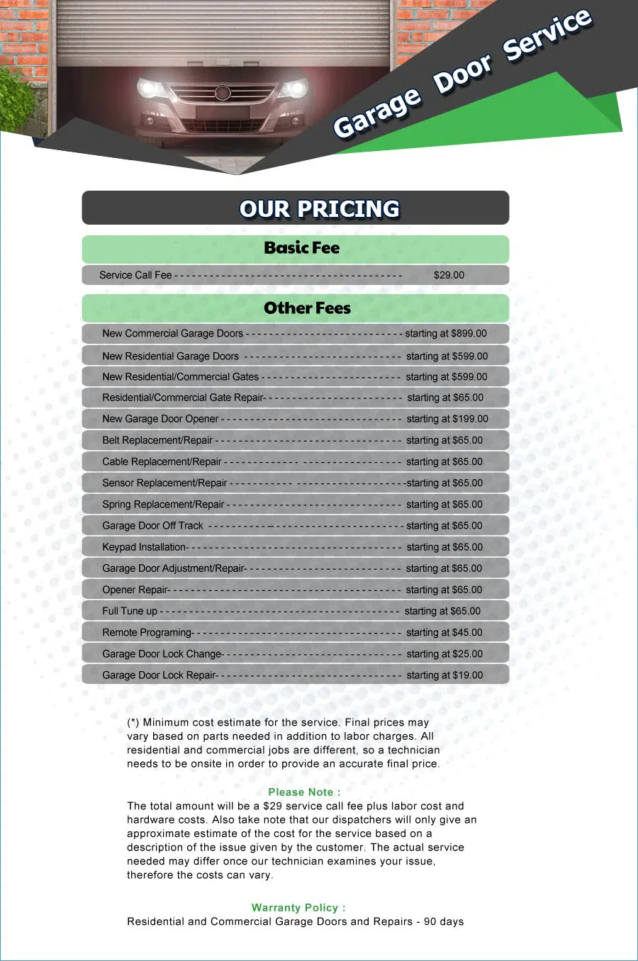 Galaxy Garage Door Service Haverstraw, NY 845-293-3161